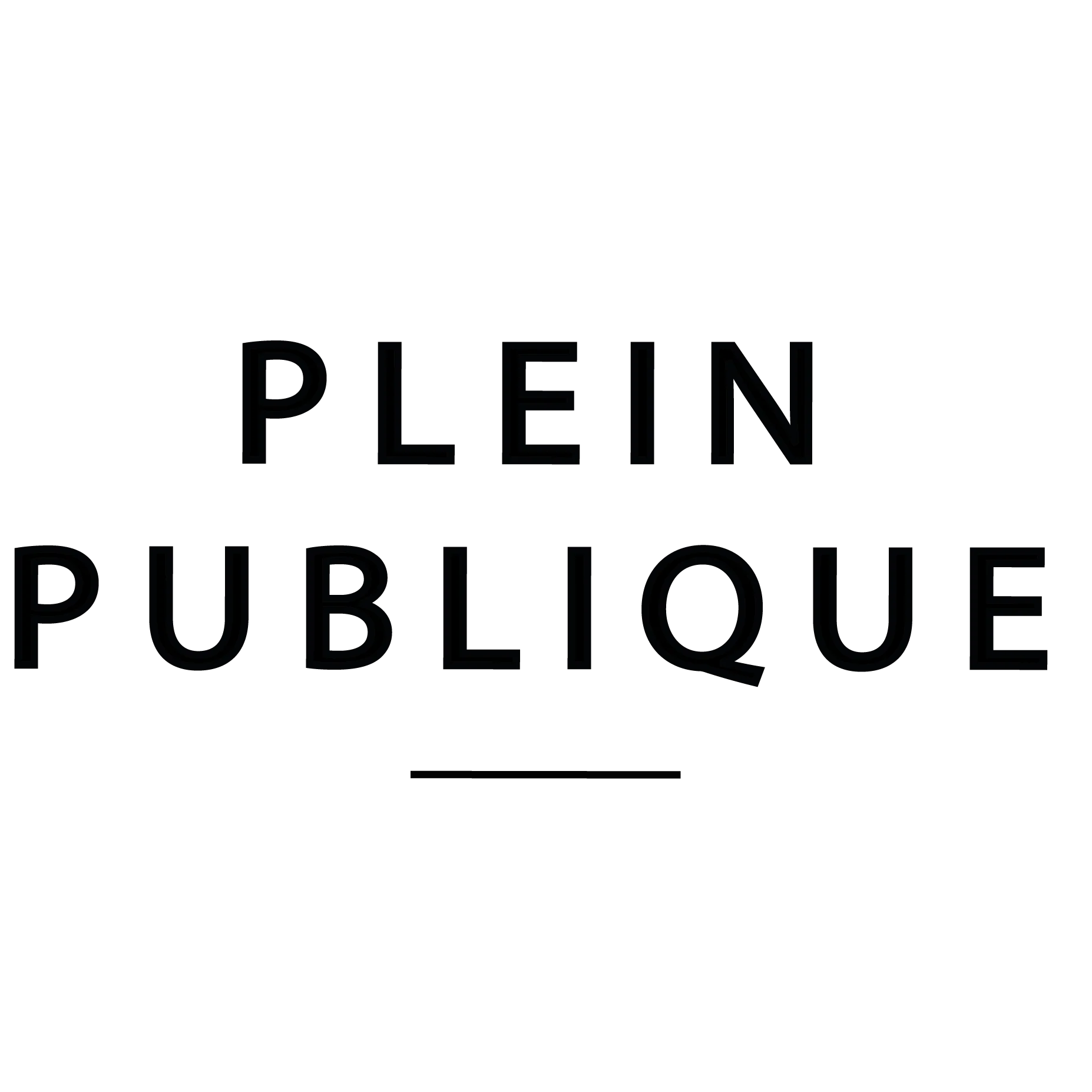PLEIN PUBLIQUE